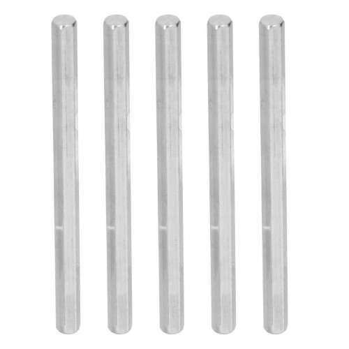 5 piezas de varilla hexagonal de acero inoxidable, herramienta compatible con robots inteligentes, tornos