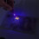 2/5pcs Mini LED Flashlight UV Money Checker Keychain 7 Colors 2