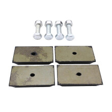4 stuks achterwielophanging bladveerkussens auto-onderdeel voor Peugeot Boxer 2006-