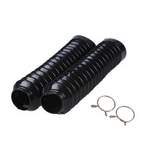 Universele Motorfiets Voorvorkhoes Stofhoezen 210x42x25mm Zwart