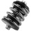 for Spring Suspension Folding Bike Rear Shocks Spring ,Black 2