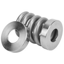 Fiets schokdemper titanium veer voor- en achterschokdemper voor Brompton gemodificeerde accessoire