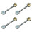 Hoeksensorverbinding 527381 voor 407 C6-auto - 4x-eenheid 1