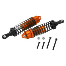 2 stuks aluminium schokdempers voor en achter vervangend onderdeel voor JLB 1/10 auto vrachtwagen serie