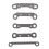Koolstofvezel chassis schokdemper arm code voor 4