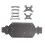 Koolstofvezel chassis schokdemper arm code voor 3