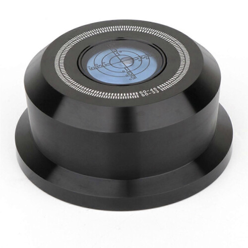 Platenstabilisator LP-schijfstabilisator HiFi Premium Audiophile, zwart 1