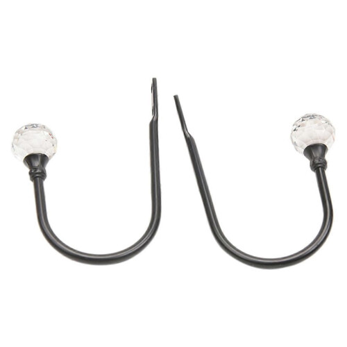 B Ganci metallici a forma di U Accessori per finestre Supporti per tende 1