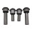 4x Engine Cradle Front Subframe Crossmember Bushing for Nissan Qashqai 1
