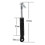 Supporti sella per moto Yamaha TMAX 500 2008-2018 e T-MAX 530 2012-2019 - set di 3