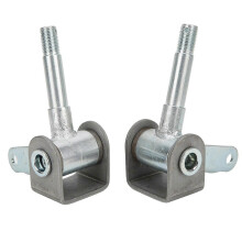 4,5 inx5/8in 2 stücke Rechts Links Stahl Legierung Spindel Halterung Set für Go-Kart Zubehör