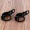 Support de clignotants de moto, fixations de fourche 30-43 mm, noir, HNH YEMAA 4