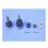 Kit de rotule de direction (rotule d'essieu vertical, rotule d'essieu avant) 68004085AA pour Wr 4