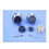 Kit de rotule de direction (rotule d'essieu vertical, rotule d'essieu avant) 68004085AA pour Wr 5