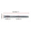 Set di perni e boccole per cerniere portiere auto 2 PORTE Per S10 1994 - 2004 e per GMC 2