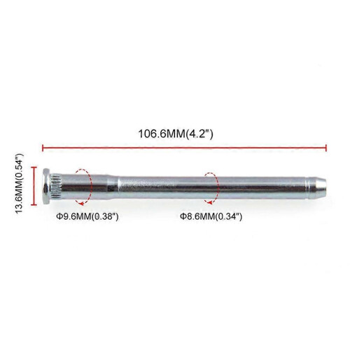 Set di perni e boccole per cerniere portiere auto 2 PORTE Per S10 1994 - 2004 e per GMC 1