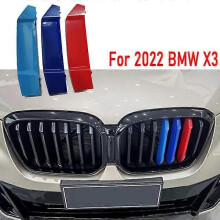 (2022 x3) 3-osainen ABS-maskin koristelista BMW X3 2022 E83 F25 G01 M Power Performance -lisävarusteisiin