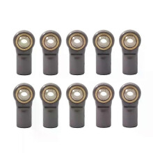 (10 Stück grau) 10 Stück Metall M4 20 MM Aluminium Link Spurstangenkopf Kugelgelenk