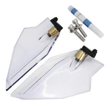 (A) Deflector de aire superior ajustable para motocicletas Honda Goldwing 1800 F6B GL1800 2018 2019