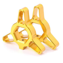 (Gold 17 mm) Universal 14 mm 17 mm 19 mm 22 mm CNC-Aluminium-Motorrad-Federgabel-Vorspannungsregler