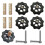 (Gelb) 4set Heatbed Spring Leveling Kit Einstellmutter + m4 * 40 Schrauben Diy Leveling Module Kompatibel 2