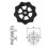 (Blau) 4set Heatbed Spring Leveling Kit Einstellmutter + m4 * 40 Schrauben Diy Leveling Module Kompatibel 4