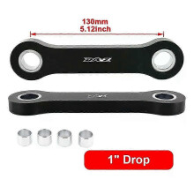 (Zwart 1 inch DRZ) 2025 Motorfietsaccessoires Verlagingsset Geschikt voor Suzuki DRZ400 DRZ 400 Achtervering