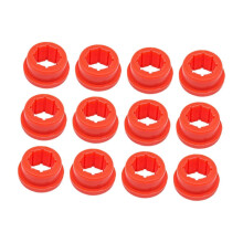 (Rot) 12Pcs Hinten Camber Buchse Ersatzteile Lower Control für Honda ES Skunk2 Rot