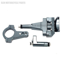 Kits de soporte de montaje del estabilizador del amortiguador de dirección de aleación de aluminio CNC