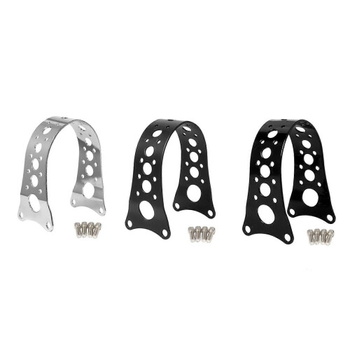 (Bright Black)Front Fork Brace for XL 1988-2017 FXR 1998-2004 2005 2