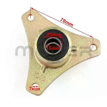 (E-1 Pcs Hub 15mm) Buje de eje de puntal de dirección modificado para Go Kart Quad ATV Adecuado para