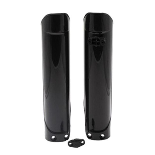 (Black)Front Fork Protector Motorcycle Shock Absorbers Guard Wrap Cover For CX125