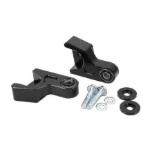 (Noir) Kit de biellettes d'abaissement de 25 mm pour Honda Forza 300 (nouvelle moto) - Modification