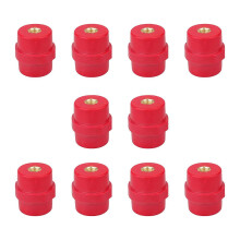 (SM35 8) 10 piezas de repuesto para columna de aislamiento, separador de poliéster de 8 mm, soporte