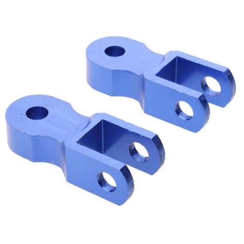 (Azul) Extensor de altura del amortiguador de la motocicleta 1