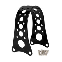 (Negro claro) Puntal de horquilla delantera Tracker adecuado para Harley 88-17 Piezas Negro claro