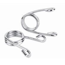 (Plata) Asientos de motocicleta, herrajes de montaje de resortes, resortes de asiento universales, accesorios,