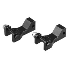 Kit de descenso delantero ATV (negro) de 3,5" y 2" para 660R 700, YFZ 450, 200, 350 YFZ350 87-08 (negro)