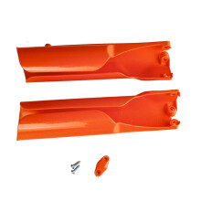 (Naranja) Juego de protectores de horquilla Cubierta protectora de horquilla Accesorios de motocross