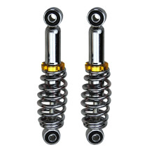 (Gatafstand 200 mm) Paar achtersteunveren, meerdere maten achterveren, schokdempers, paar achtersteunen
