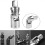 (Schwarz) Impact Universal Joint Set 1/2 Zoll Antrieb Chromes Joint Connectors Set 2