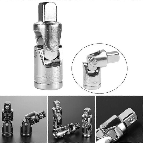 (Schwarz) Impact Universal Joint Set 1/2 Zoll Antrieb Chromes Joint Connectors Set 1