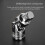 (Schwarz) Impact Universal Joint Set 1/2 Zoll Antrieb Chromes Joint Connectors Set 4