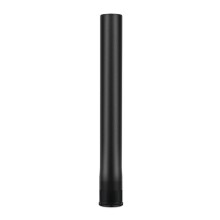 (Tubo recto negro) Horquilla de bicicleta de montaña ajustable, freno de disco, suspensión de absorción,