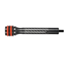 Varilla estabilizadora de fibra de carbono de 6 pulgadas para arcos compuestos, amortiguador de 6/8