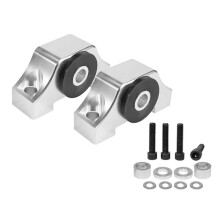 (Plata) Montaje de torsión de aluminio Montaje del motor Kit de montaje de torsión del motor Accesorios