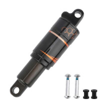 Amortiguador de aceite para bicicleta de aleación de aluminio (165 mm x 1000 lb) Amortiguador trasero