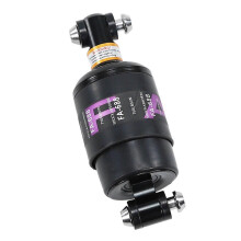(125mm750LB) Mountainbike Luft Stoßdämpfer 100mm 125mm Roller Legierung Klapp Fahrrad Hinten Schock