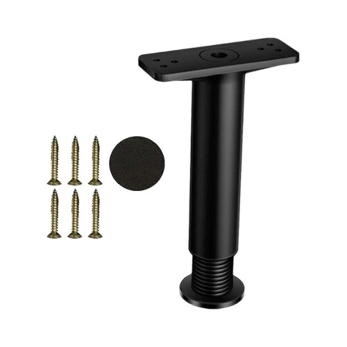 (13 cm - 22 cm) Stützsystem Bettmittelbalkenschiene Stützfuß Stützfuß für Sofa 2