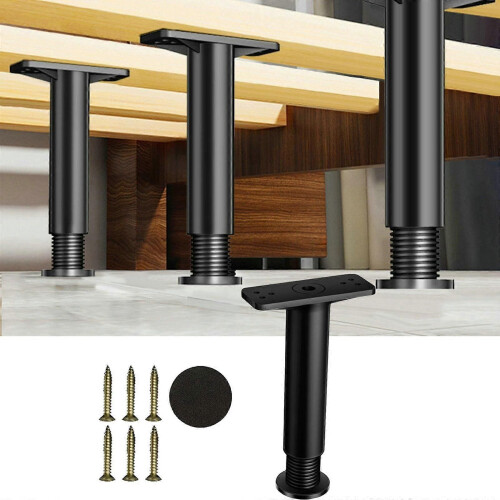(13 cm - 22 cm) Stützsystem Bettmittelbalkenschiene Stützfuß Stützfuß für Sofa 1